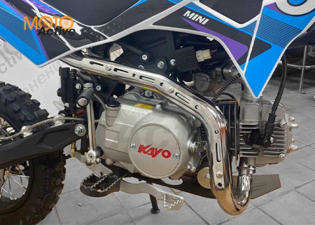 Питбайк KAYO MINI K125EM 14/12 (механ. сцепл., эл. стартер)